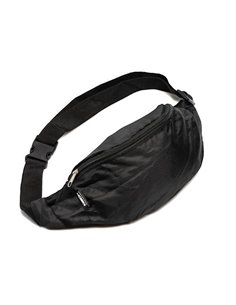 Τσαντάκι μέσης από RPET μαύρο Υ12x38x13εκ.