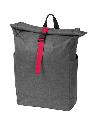 Σακίδιο πλάτης γκρι πολυεστέρα Υ50x44x13,5εκ.