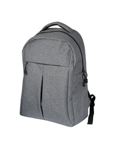 Τσάντα πλάτης πολυεστέρα γκρι 31x15x44,5εκ.