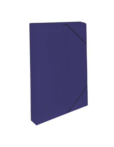 Next κουτί με λάστιχο PP μπλε σκούρο Υ35x25x3εκ.