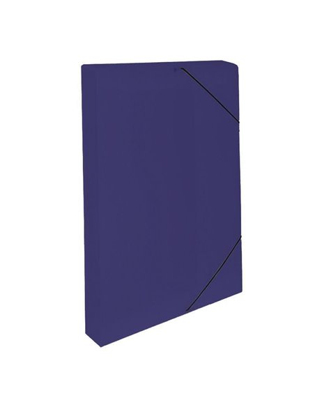 Next κουτί με λάστιχο PP μπλε σκούρο Υ35x25x3εκ.