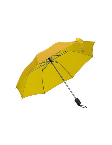 Ομπρέλα χειροκίνητη πτυσσόμενη κίτρινη Ø85εκ.