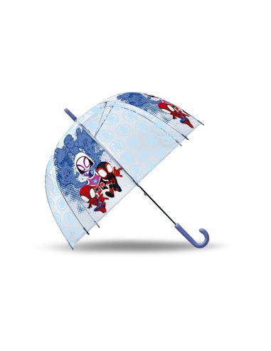 Ομπρέλα διάφανη Spidey Ø46εκ.