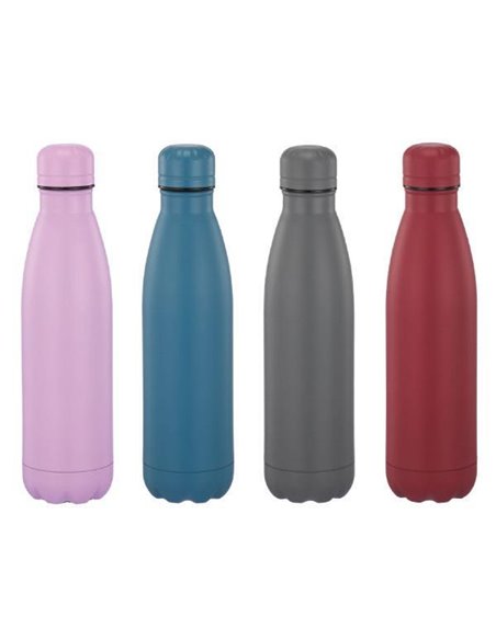 Θερμός  - μπουκάλι Solid με διπλά τοιχώματα 500ml σε 4 χρώματα