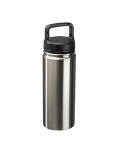 Μπουκάλι νερού μεταλλικό με πλαστικό καπάκι 550ml