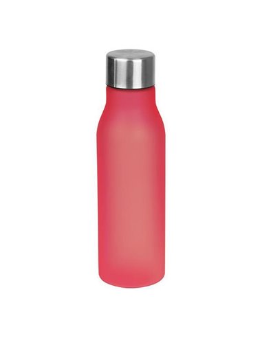 Μπουκάλι πλαστικό κόκκινο Ø6,5 εκ.