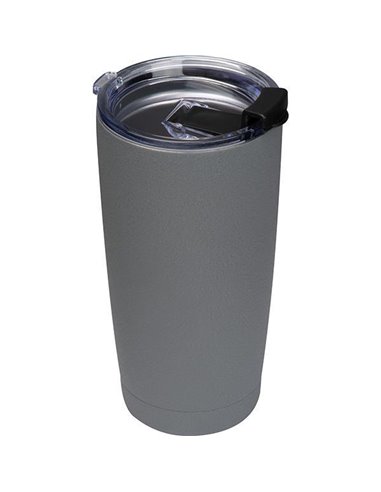 Θερμός - ποτήρι γκρι inox Υ18,1xØ7εκ. 500 ml