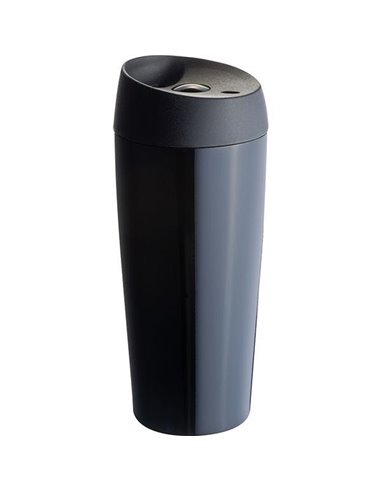 Θερμός - ποτήρι μπλε σκούρο inox Υ20xØ8εκ. 400 ml