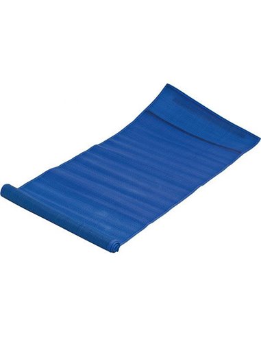 Ψάθα μπλε με ιμάντα μεταφοράς 180x60x5εκ.