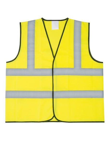 Γιλέκο ασφαλείας ανακλαστικό,  κίτρινο φωσφορούχο