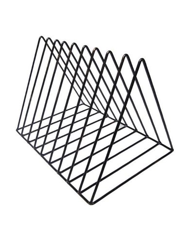 Βάση ταξινόμησης γραφείου μεταλλική μαύρη Υ16x25x20εκ.