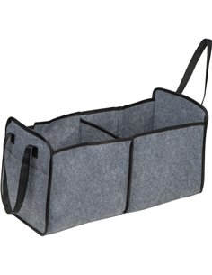 Τσάντα αποθήκευσης πορτμπαγκάζ αυτοκινήτου πτυσσόμενη από τσόχα 59x29x26,-29x26x4εκ. διπλωμένη