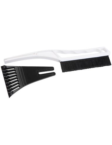 Ξύστρα χιονιού πλαστική, με βούρτσα