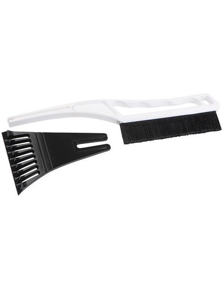 Ξύστρα χιονιού πλαστική, με βούρτσα