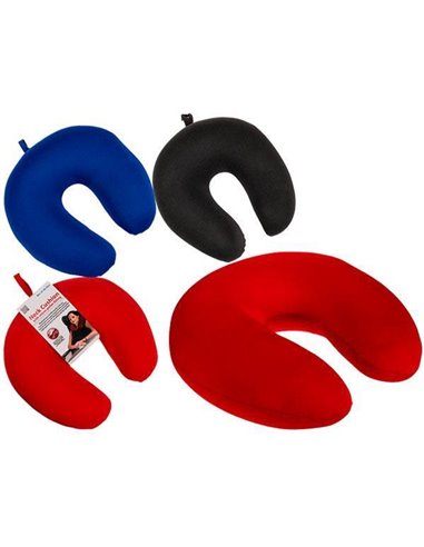 Μαξιλάρι ταξιδίου 28x28εκ. κοκτέηλ 3 χρώματα