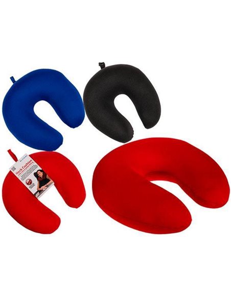 Μαξιλάρι ταξιδίου 28x28εκ. κοκτέηλ 3 χρώματα