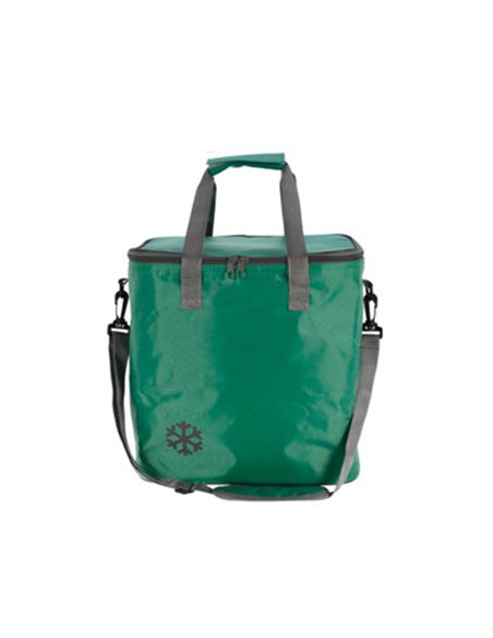 Ισοθερμική τσάντα-ψυγείο πράσινη 18l. Υ31x29x21εκ.