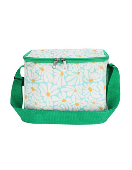 Ισοθερμική τσάντα- ψυγείο 6 λίτρα πράσινο Υ19x22,5x17εκ.