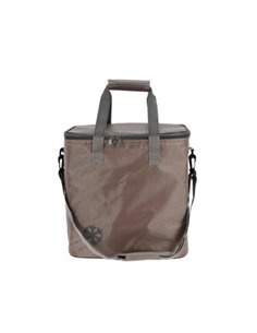 Ισοθερμική τσάντα-ψυγείο καφέ 18l. Υ31x29x21εκ.