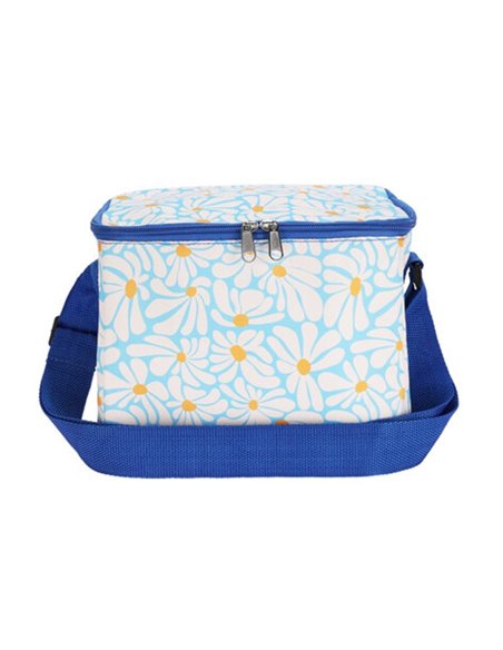 Ισοθερμική τσάντα- ψυγείο 6 λίτρα μπλε Υ19x22,5x17εκ.