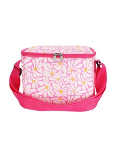 Ισοθερμική τσάντα- ψυγείο 6 λίτρα ροζ Υ19x22,5x17εκ.