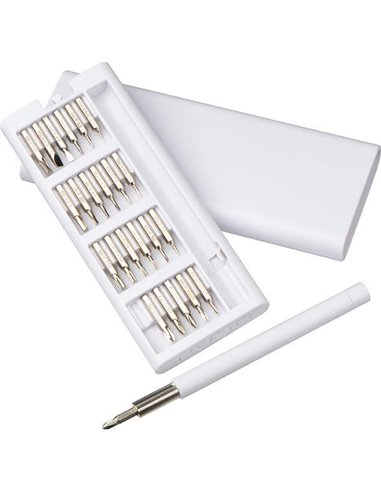 Σετ από κατσαβίδια με 24 διαφορετικές μύτες 16,5x6,2x1,7εκ.