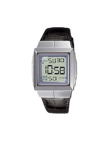 Casio ρολόι ψηφιακό  με δερμάτινο λουράκι