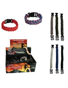 Βραχιόλι "Survivor" 8 χρώματα σε 2 μεγέθη