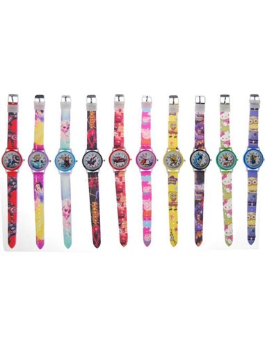 Ρολόι χειρός παιδικό με ήρωες