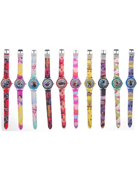 Ρολόι χειρός παιδικό με ήρωες