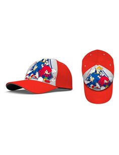 Καπέλο "Sonic" κόκκινο Ø54εκ.