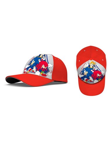 Καπέλο "Sonic" κόκκινο Ø54εκ.