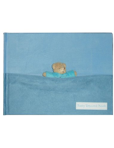 Φώτο άλμπουμ ανάπτυξης μπλε "αρκουδάκι" 20 φύλλα 28x20εκ.