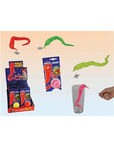 Magic worm 22εκ. σε 4 χρώματα