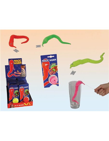 Magic worm 22εκ. σε 4 χρώματα