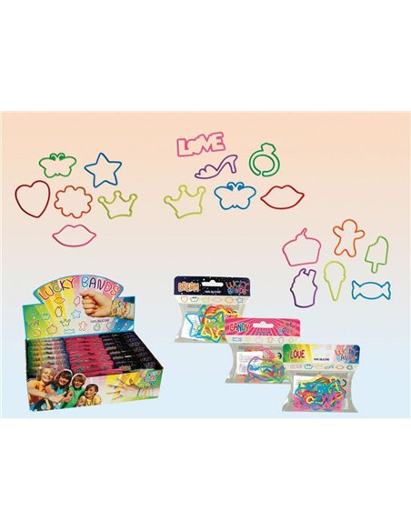 Τρελοβραχιολάκια απο pvc σε 3 σχέδια