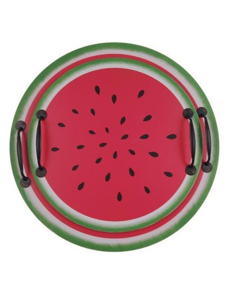 Σετ 2 δίσκοι σερβιρίσματος καρπούζι  Ø 45εκ. - Ø 30εκ.