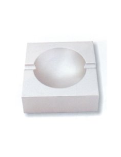 Τασάκι τετράγωνο ασημί