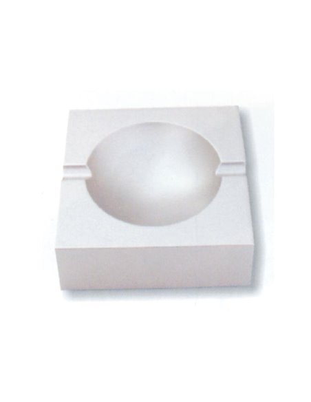 Τασάκι τετράγωνο ασημί