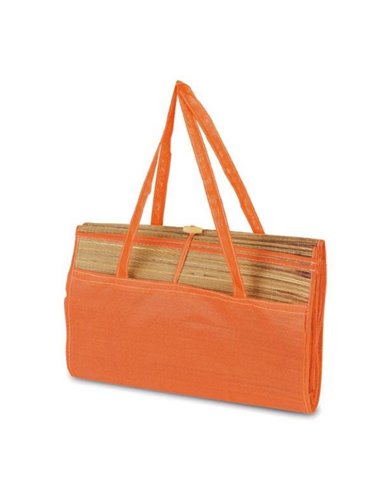 Ψάθα πορτοκαλί σε θήκη 70χ170cm