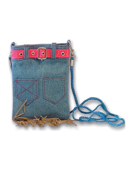 Onward τσαντάκι ώμου "Folk denim"