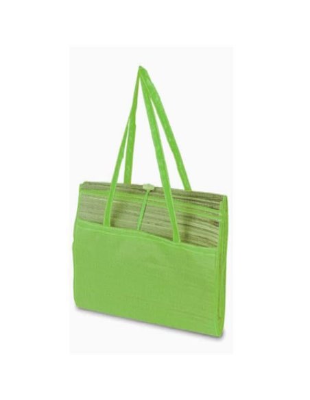 Ψάθα πράσινη σε θήκη 100x170εκ.