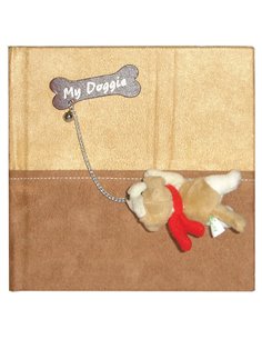 Φώτο άλμπουμ με θήκες "my doggie" για 100 φωτογρ. 22.5x22.5εκ.