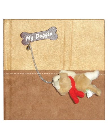 Φώτο άλμπουμ με θήκες "my doggie" για 100 φωτογρ. 22.5x22.5εκ.