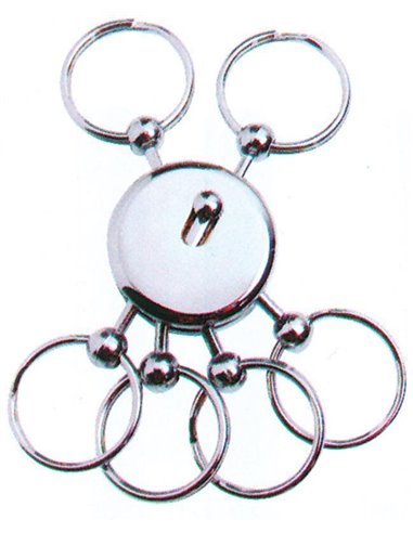 Μπρελόκ μικρό με 6 θέσεις 7x3εκ.