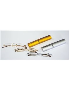 Γυαλιά πρεσβυωπίας σε θήκη αλουμινίου