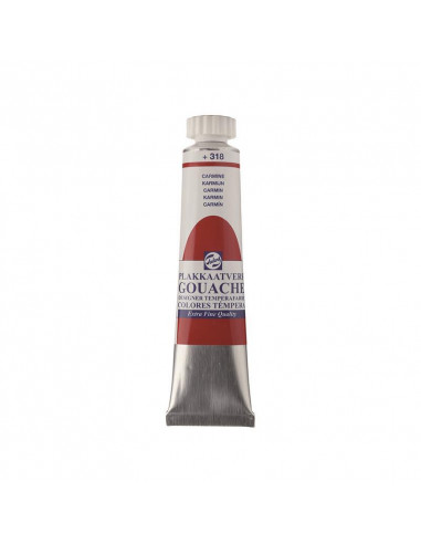 Talens τέμπερες extra fine 318 carmine 20ml