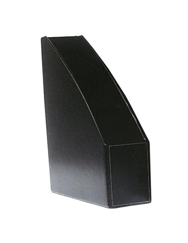 Θήκη εγγράφων δερμάτινη Α4 μαύρη