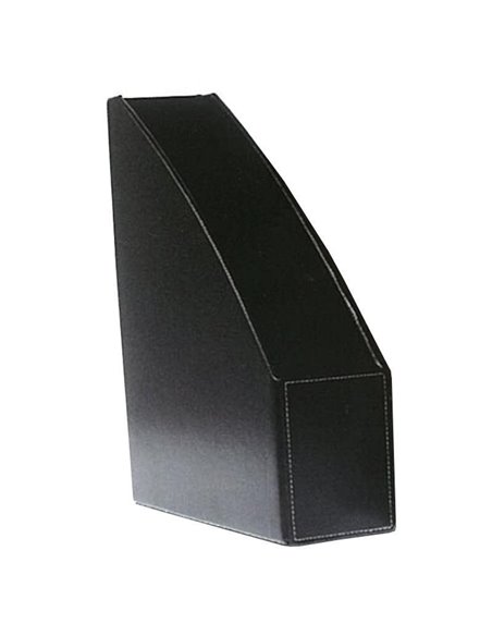 Θήκη εγγράφων δερμάτινη Α4 μαύρη