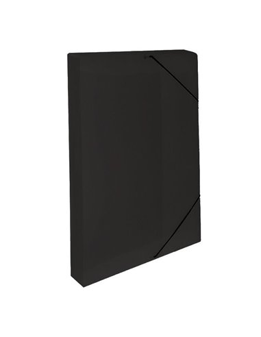 Next κουτί με λάστιχο PP μαύρο Υ35x25x3εκ.